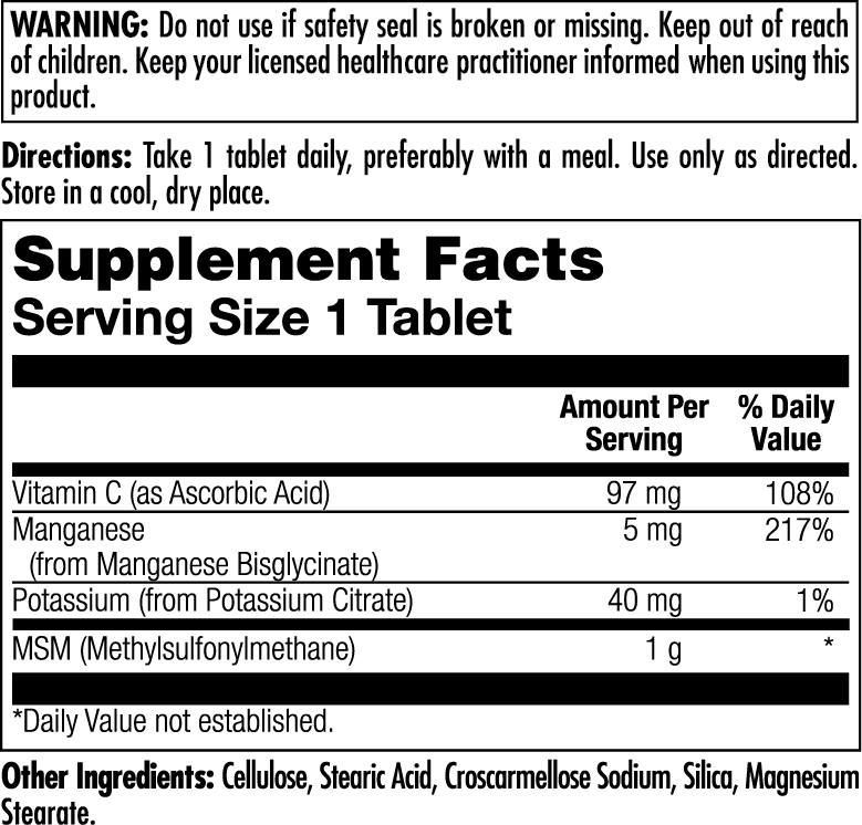 MSM 1000 Mg