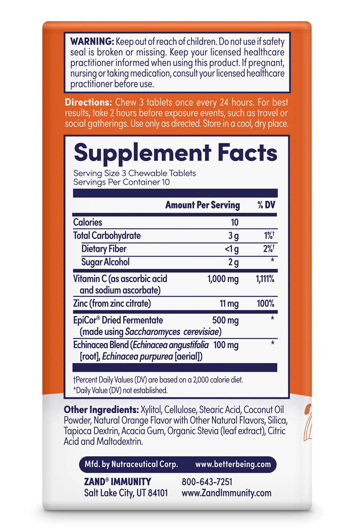 Immune Fast Zesty Orange