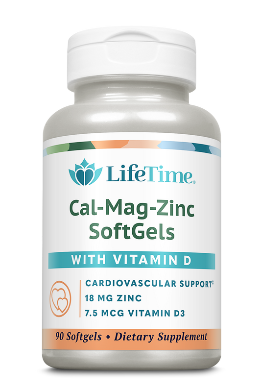 Calcium Magnesium Zinc w/ Vitamin D | Support Bone, Muscle & Immunity Health