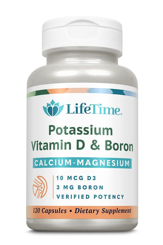 Calcium Magnesium Potassium, Vitamin D & Boron | Support Bone & Muscle Health