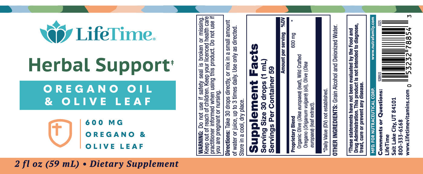 Oregano Oil & Olive Leaf Extract | Herbal Support
