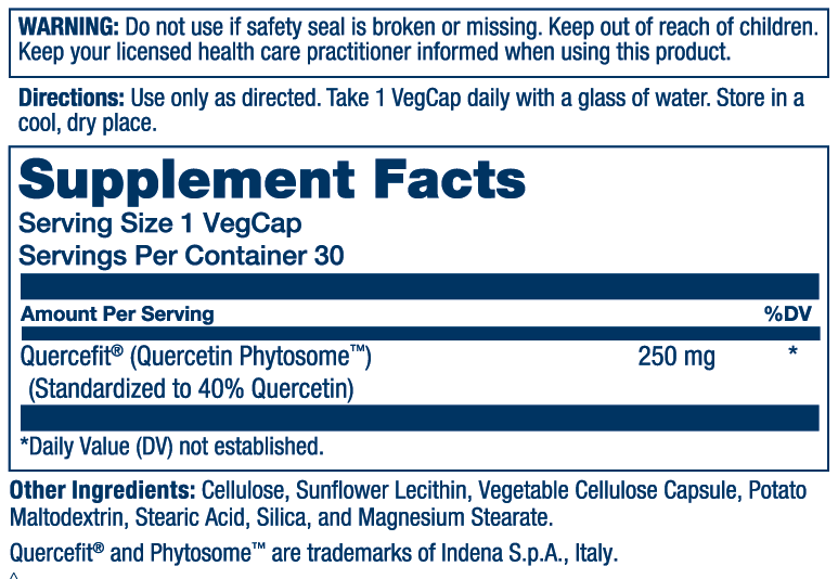 ProSorb Quercetin 20x 250mg
