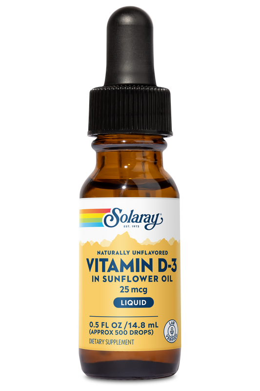 Vitamin D3, Liquid, Unflavored