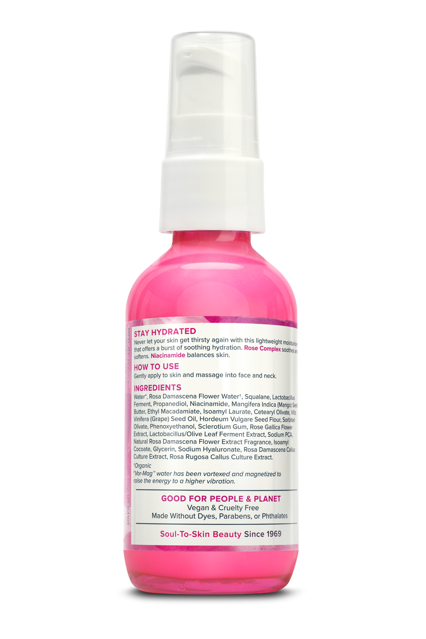 Rosewater Moisturizer