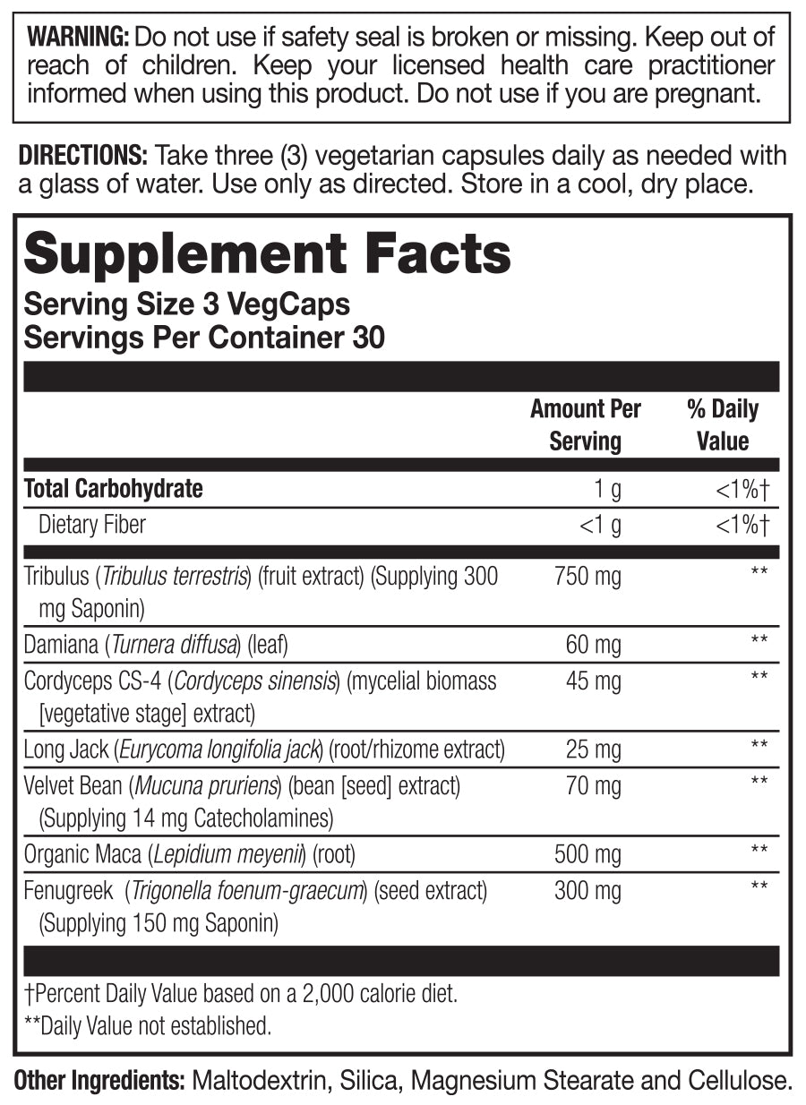 Tribulus & Maca | Winner's Edge