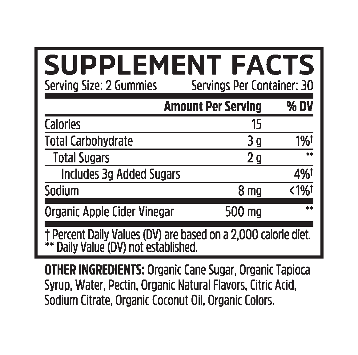 Apple Cider Vinegar Gummies