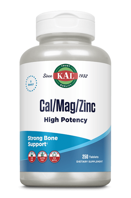 Cal/Mag/Zinc High Potency Tablets