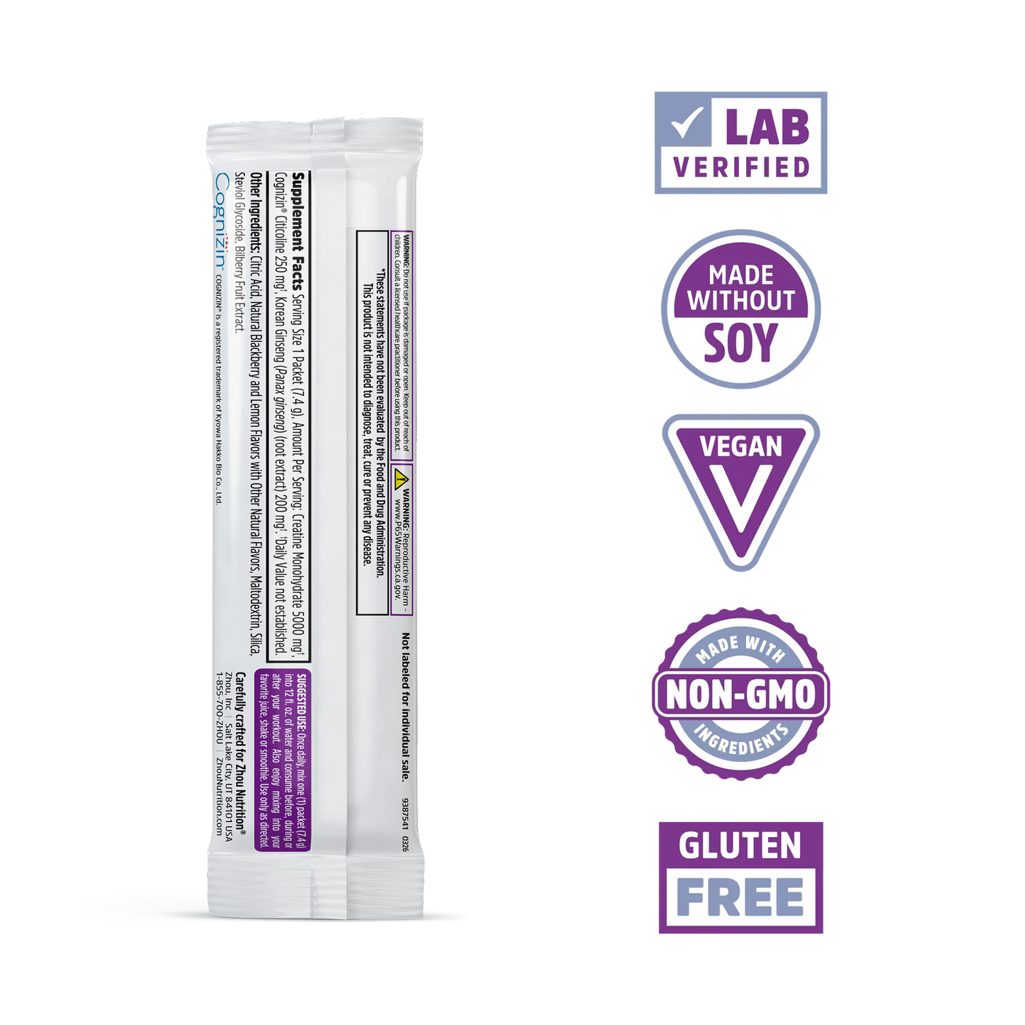 Creatine Calm + Focus (Stick Packs)