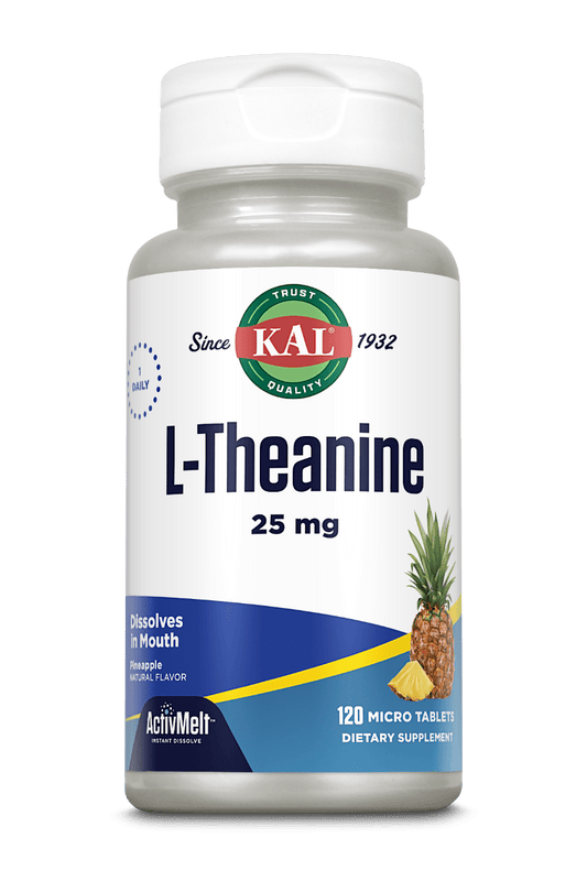 L-Theanine 25 mg ActivMelt® Instant Dissolve Tablets