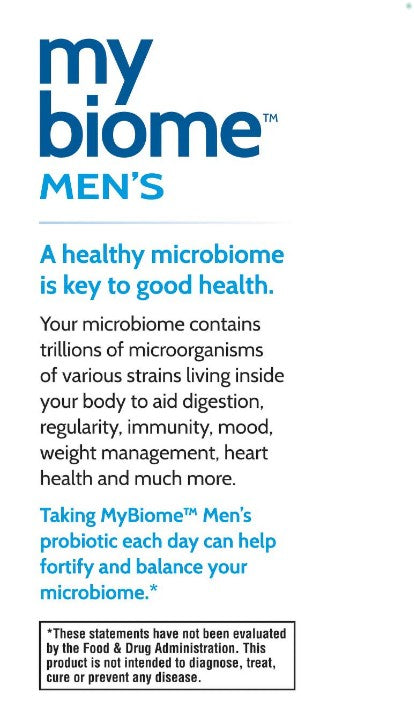 MyBiome Men's Probiotic | 24 Strain