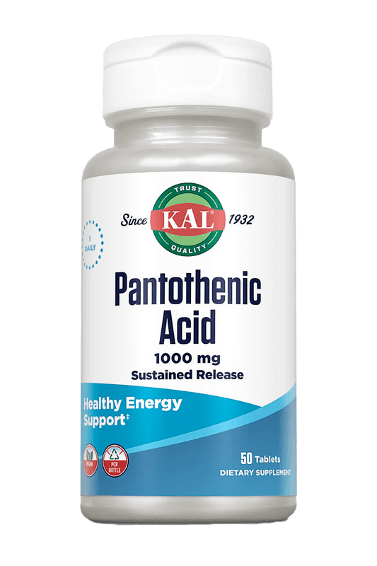 Pantothenic Acid Sustained Release Tablets 1000 mg