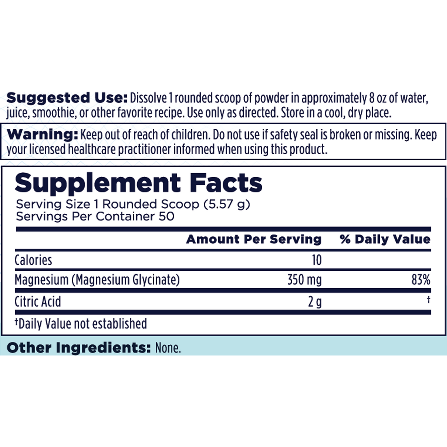 Calming Magnesium Powder - Unflavored