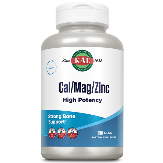 Cal/Mag/Zinc High Potency Tablets