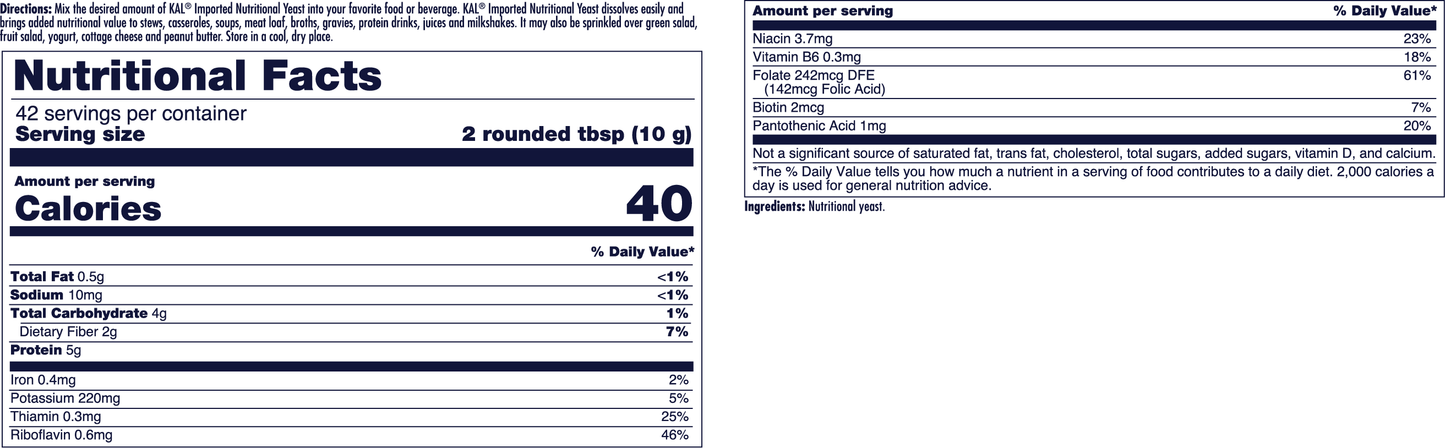 Nutritional Yeast Fine Flakes