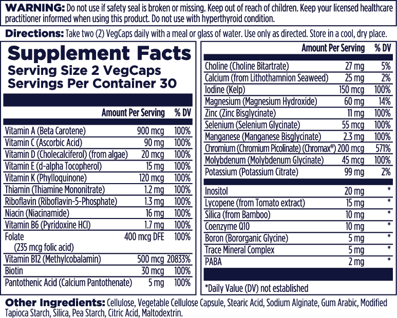 KAL® Men’s 50+ Multivitamin