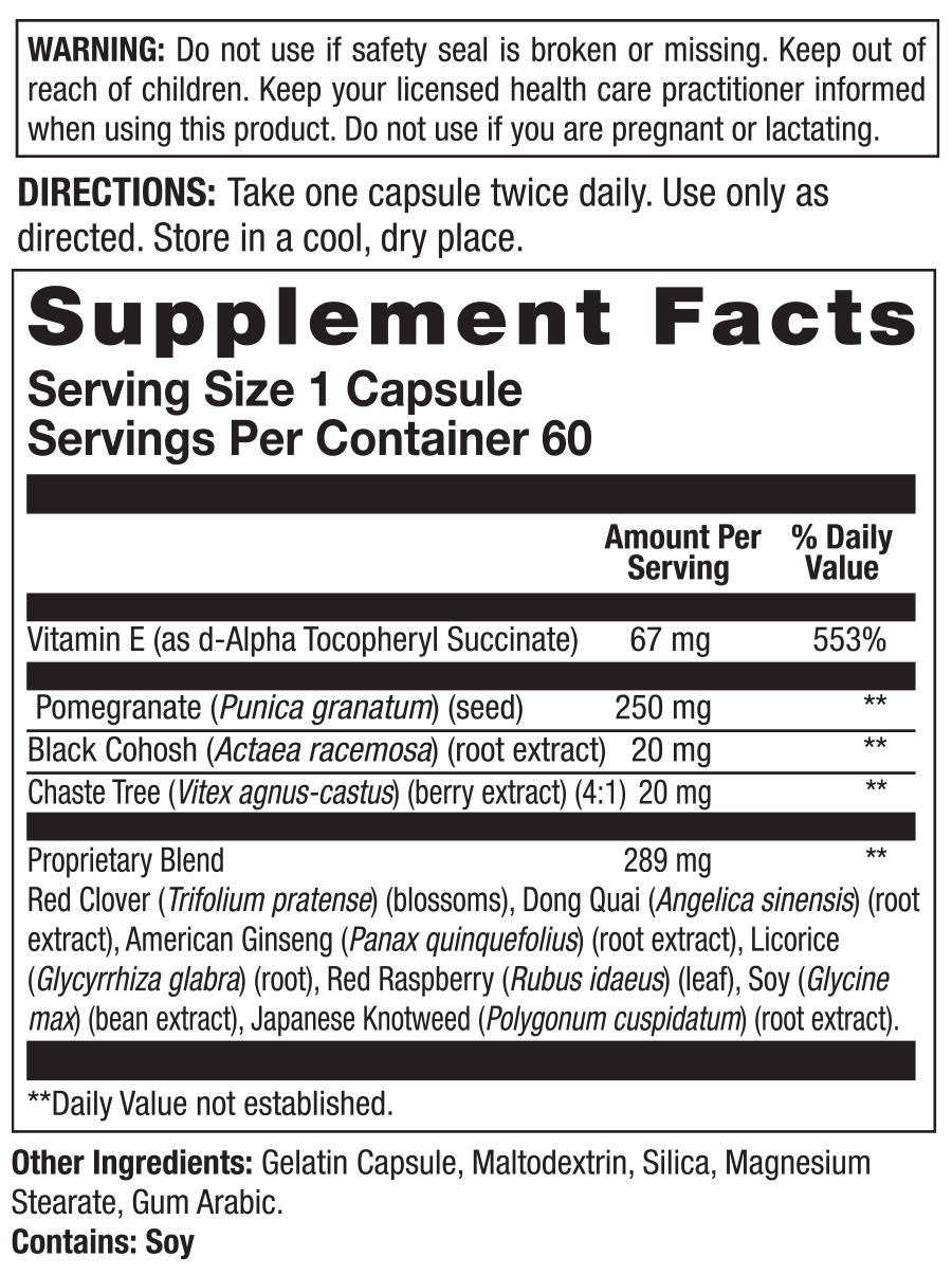 Estro Max Menopause Formula