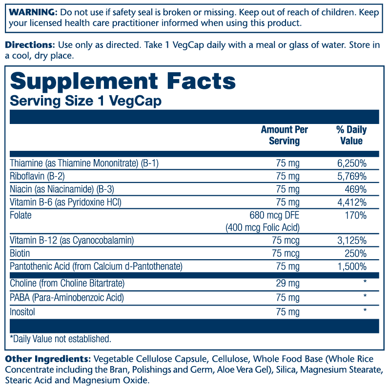 Vitamin B-Complex 75, Timed-Release