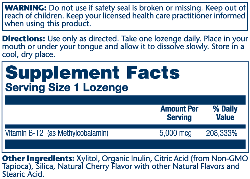 Methyl B-12 - Cherry