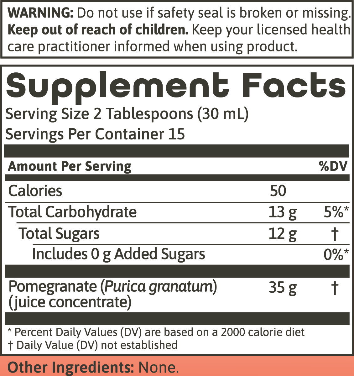 Pomegranate Concentrate