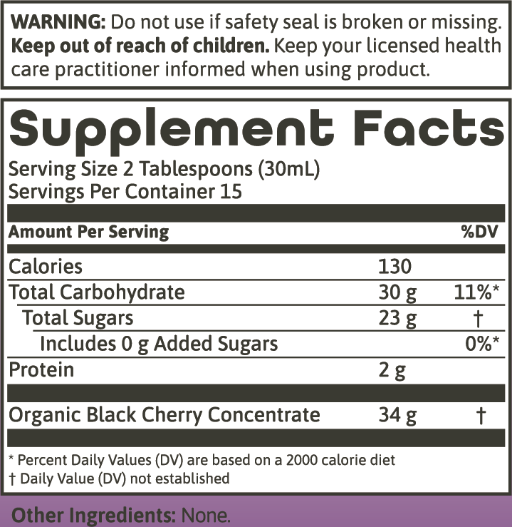 Black Cherry Concentrate