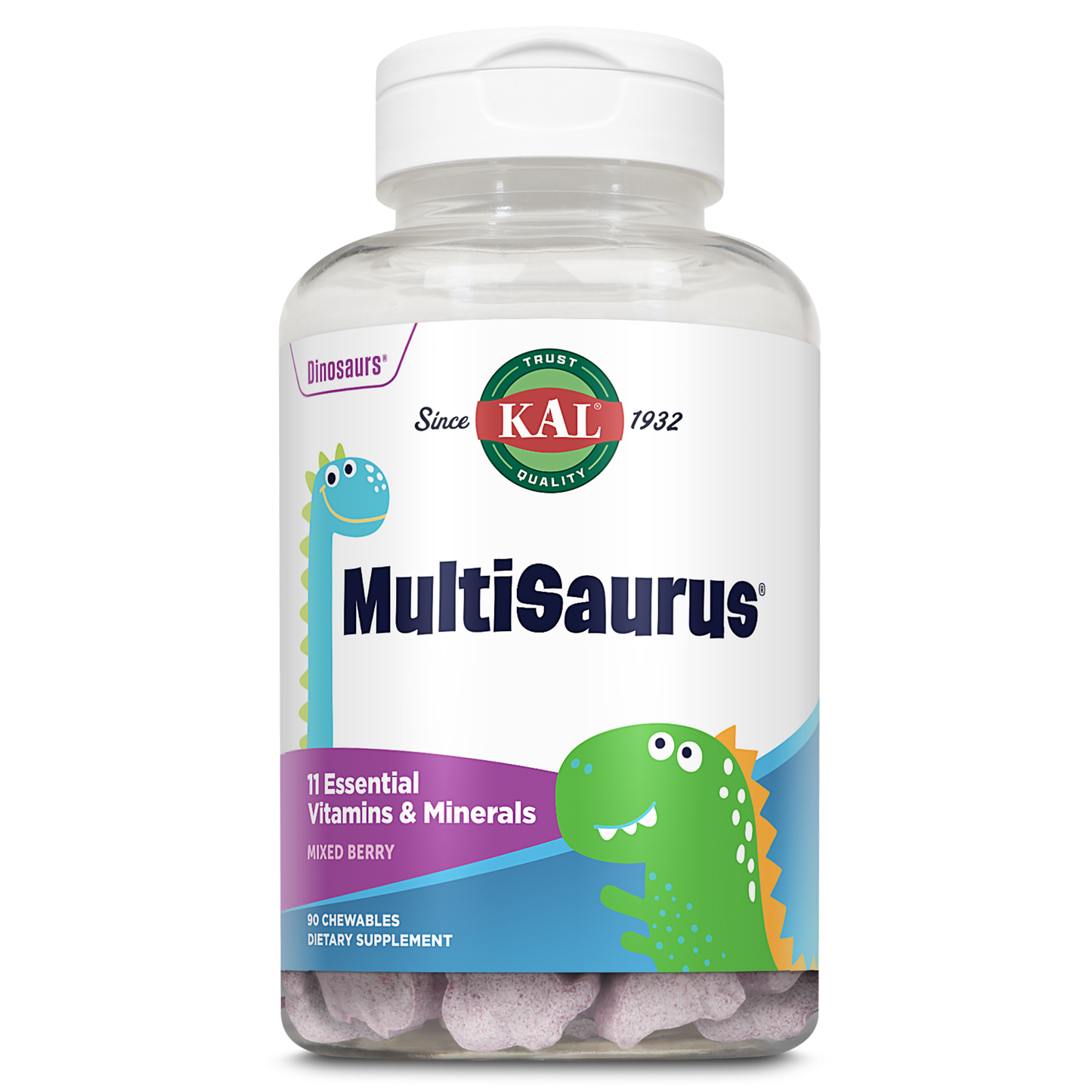 MultiSaurus Kids Chewable Multivitamins