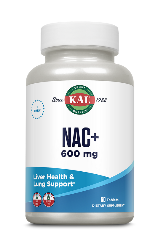 NAC+ Tablets 600 mg 60 ct