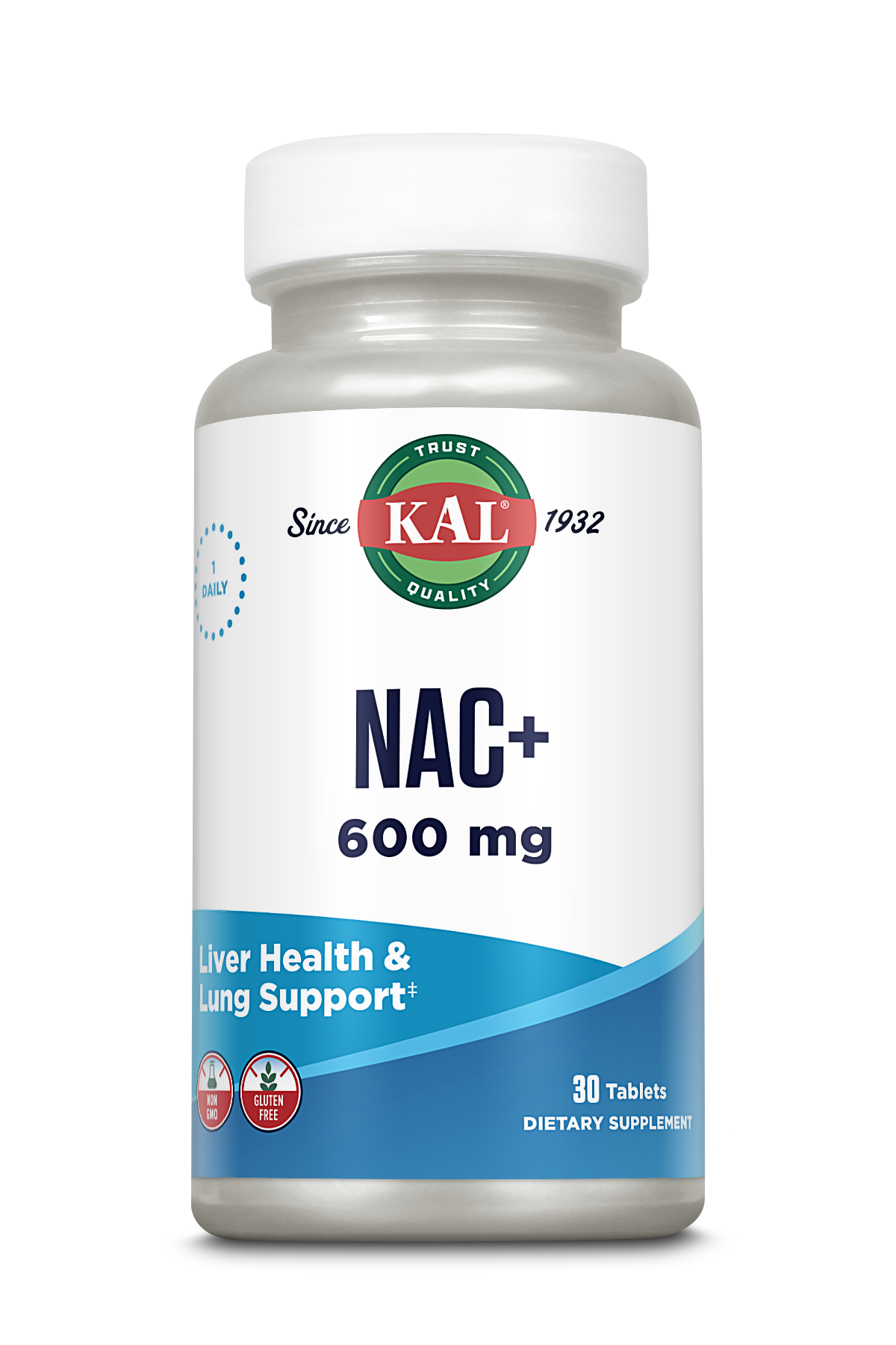 NAC+ Tablets 600 mg 30 ct