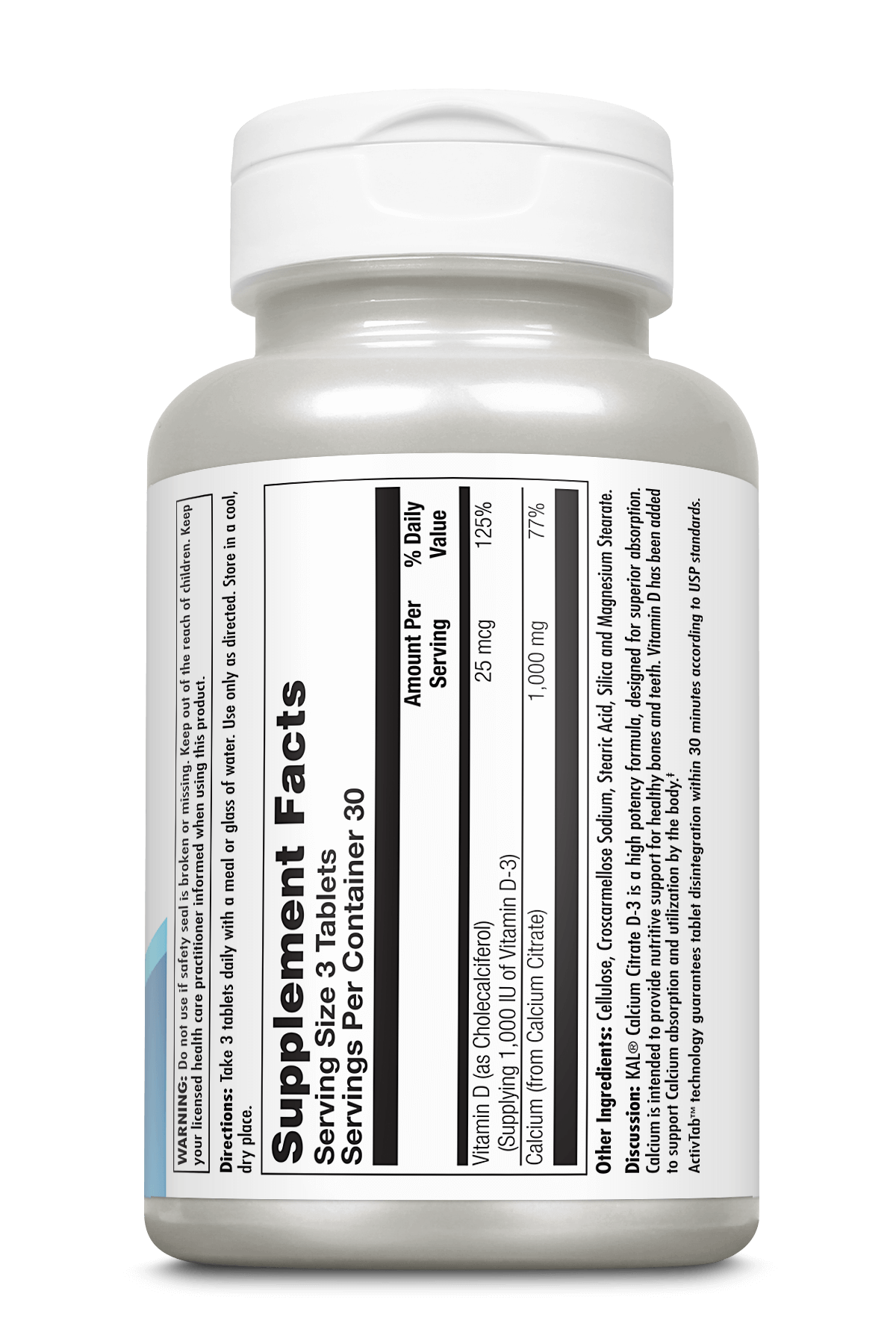 Calcium Citrate D-3 Tablets