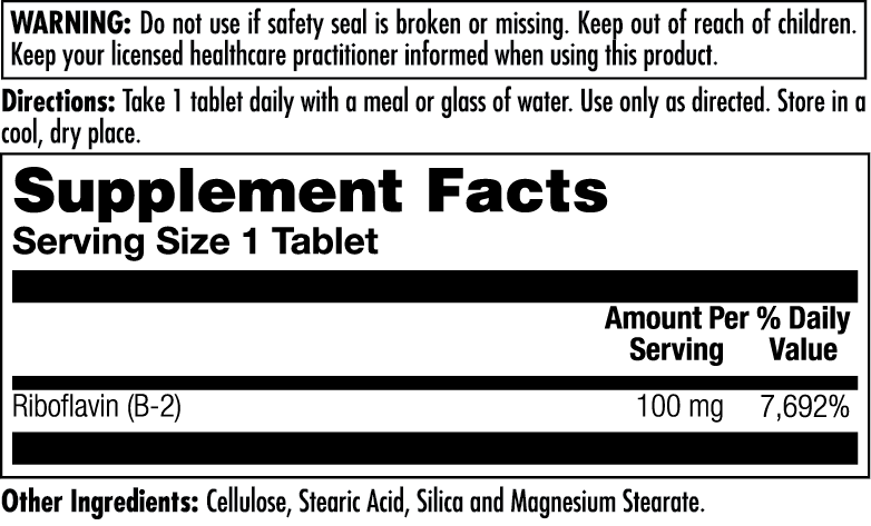 B-2 Tablets 100 mg