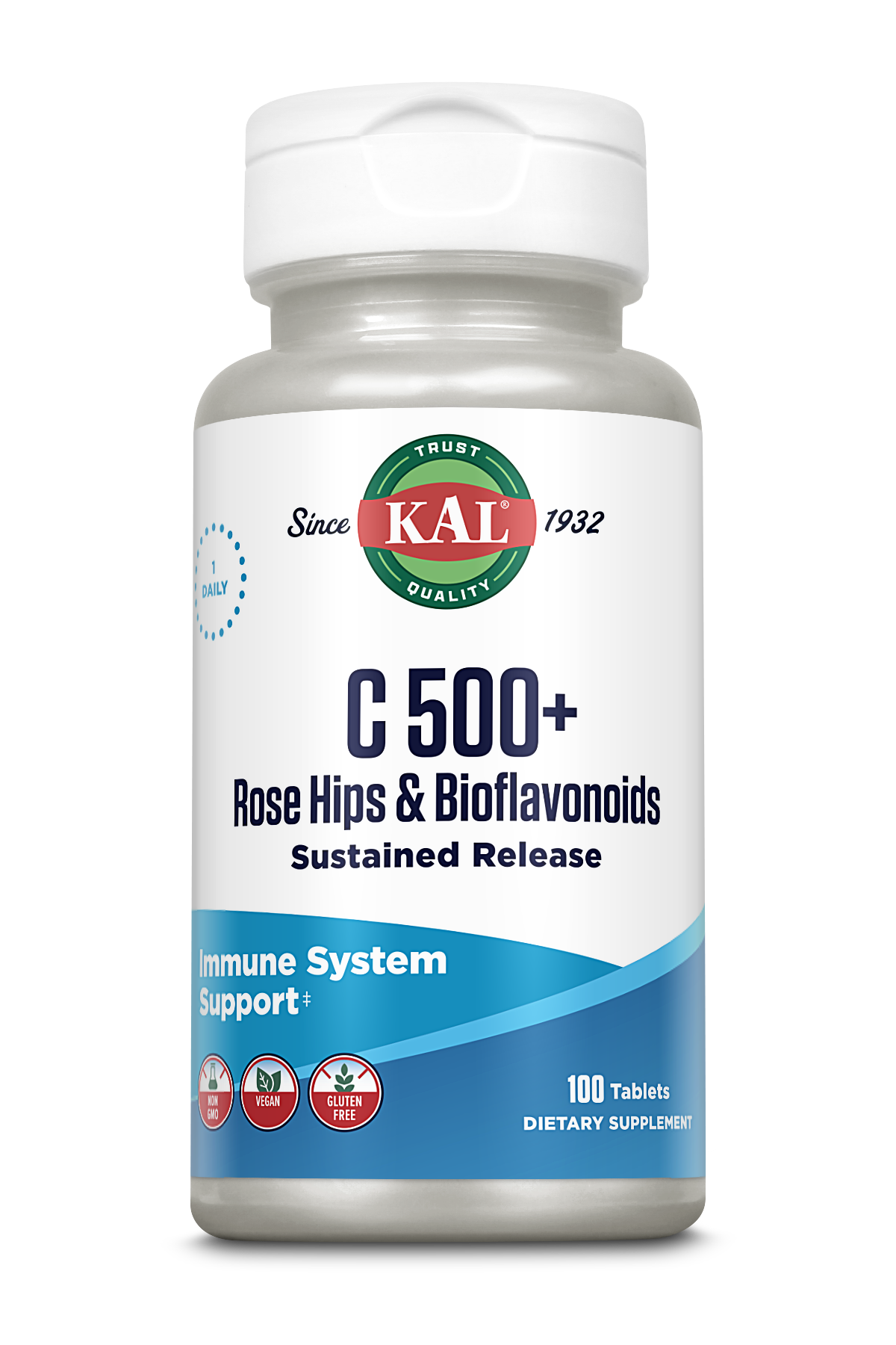 C 500 + Rose Hips & Bioflavonioids Sustained Release Tablets