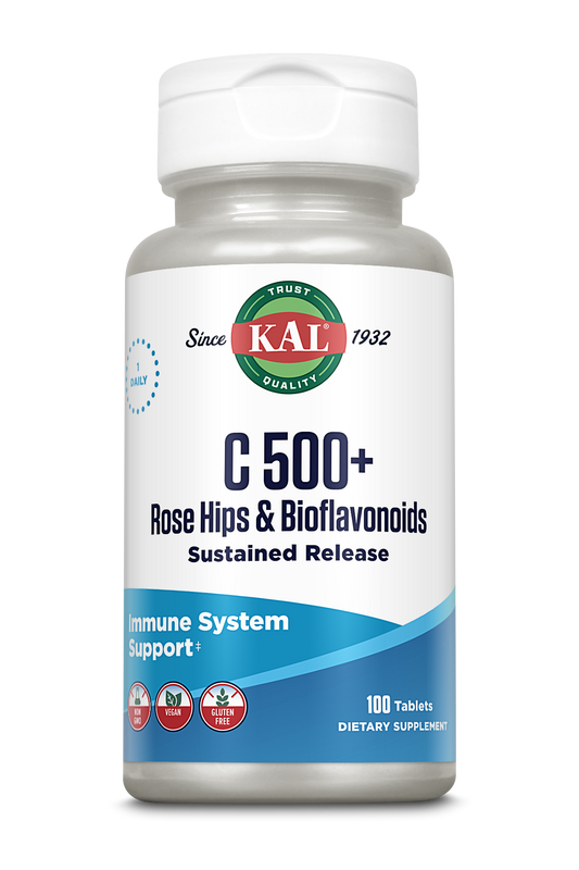 C 500 + Rose Hips & Bioflavonioids Sustained Release Tablets