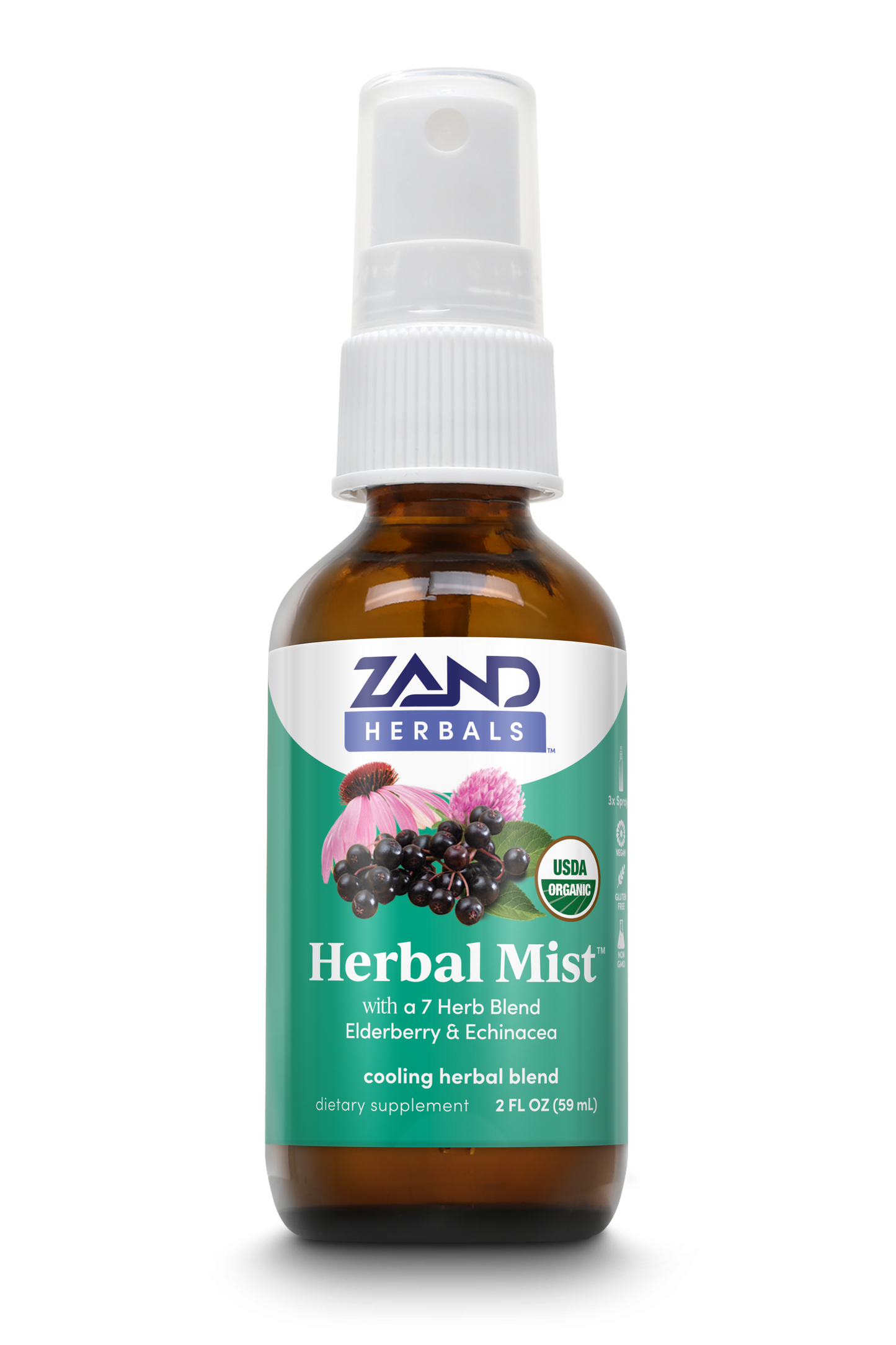 Organic Herbal Mist Throat Spray
