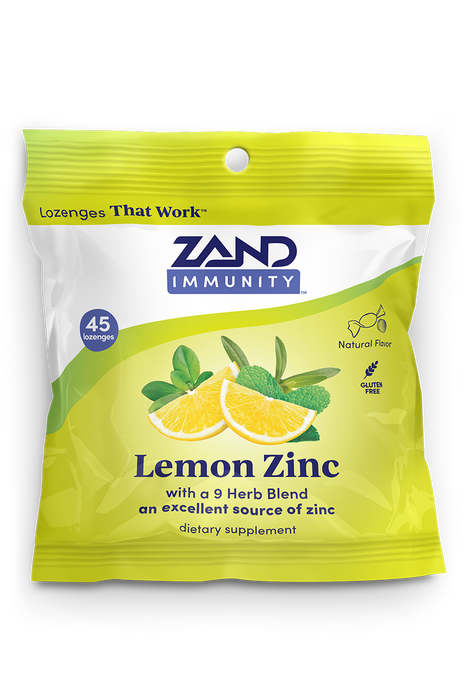 Lemon Zinc Lozenges