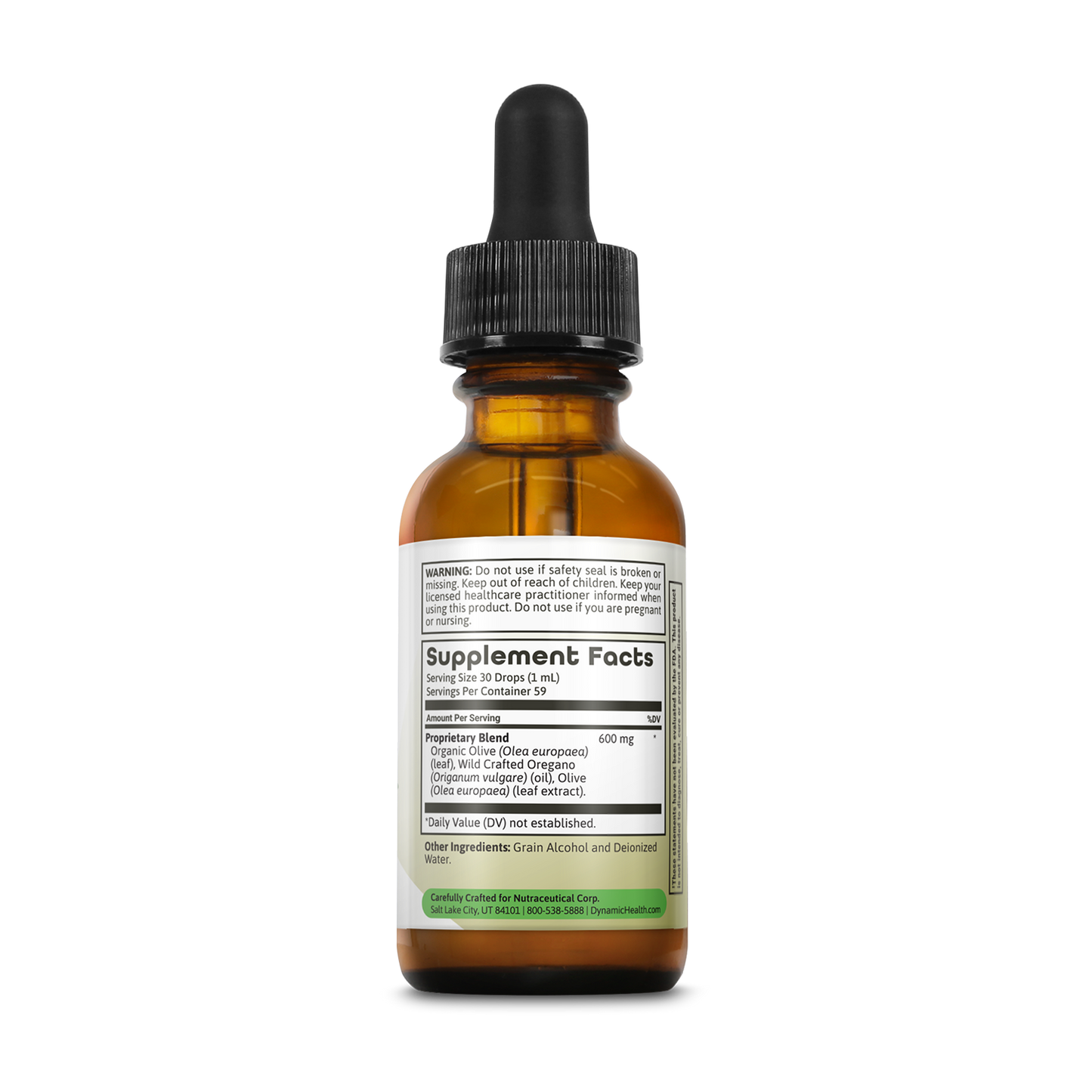 Oregano Oil & Olive Leaf VitaLiquid Drops