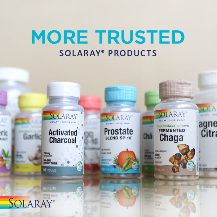 Solaray Cal-Mag with Essential Minerals | Calcium, Magnesium, Strontium, Vitamins D-3 & K-2 | 30 Serv | 120 VegCaps