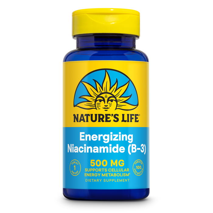 Nature's Life  Niacinamide, 500 mg | 100 ct