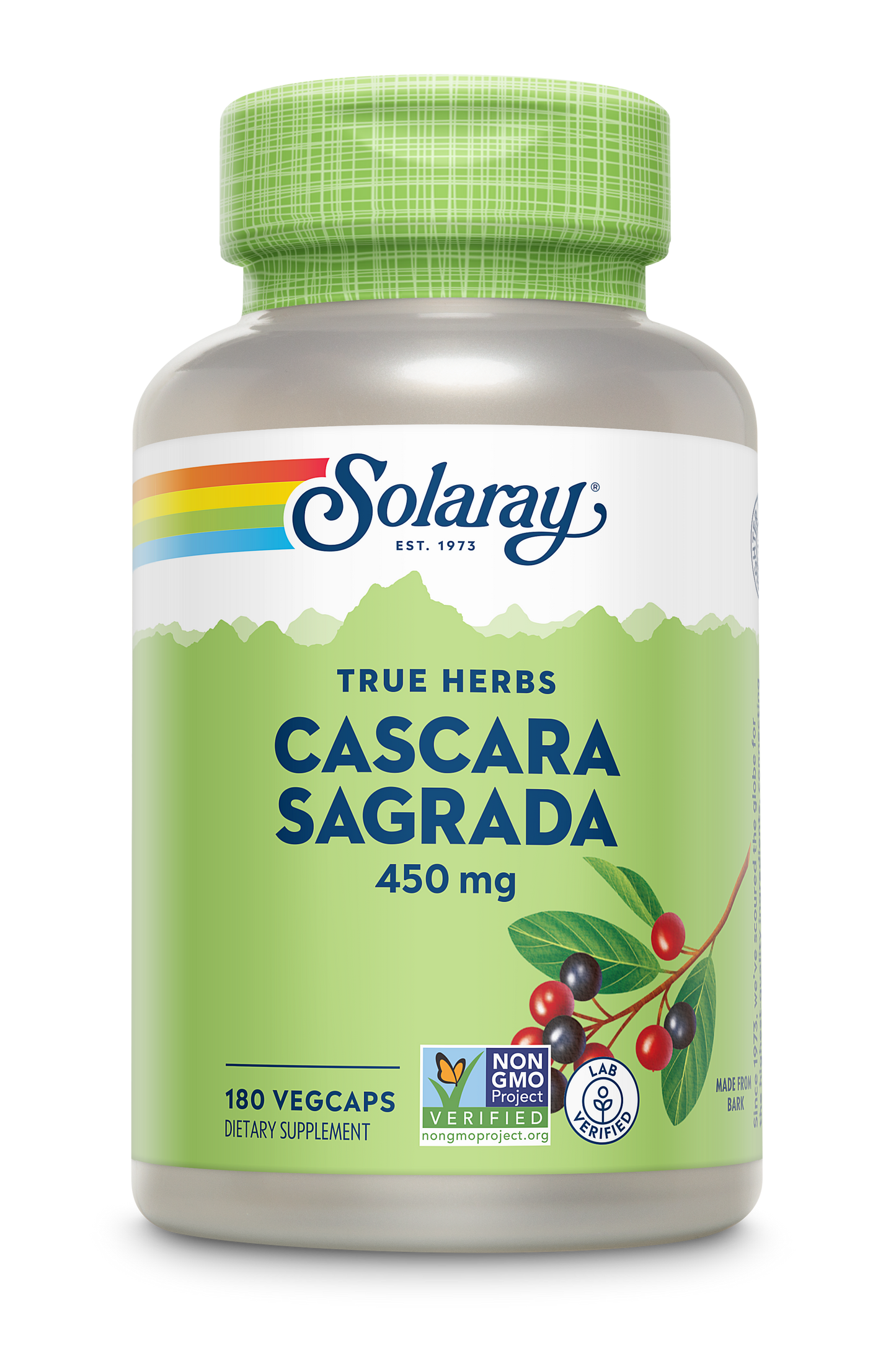 Cascara Sagrada Bark 450mg