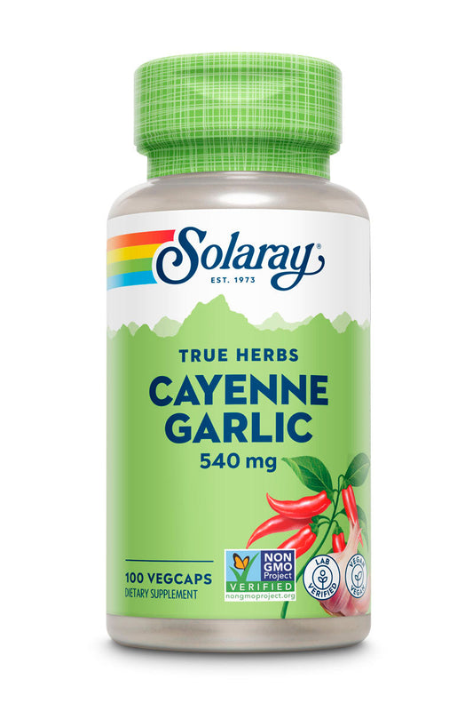 Cayenne Pepper & Garlic Bulb 540mg