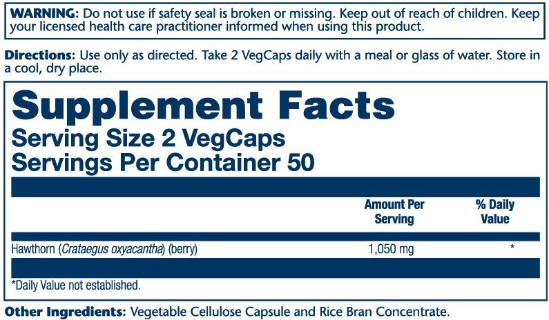Hawthorn Berry 1050mg