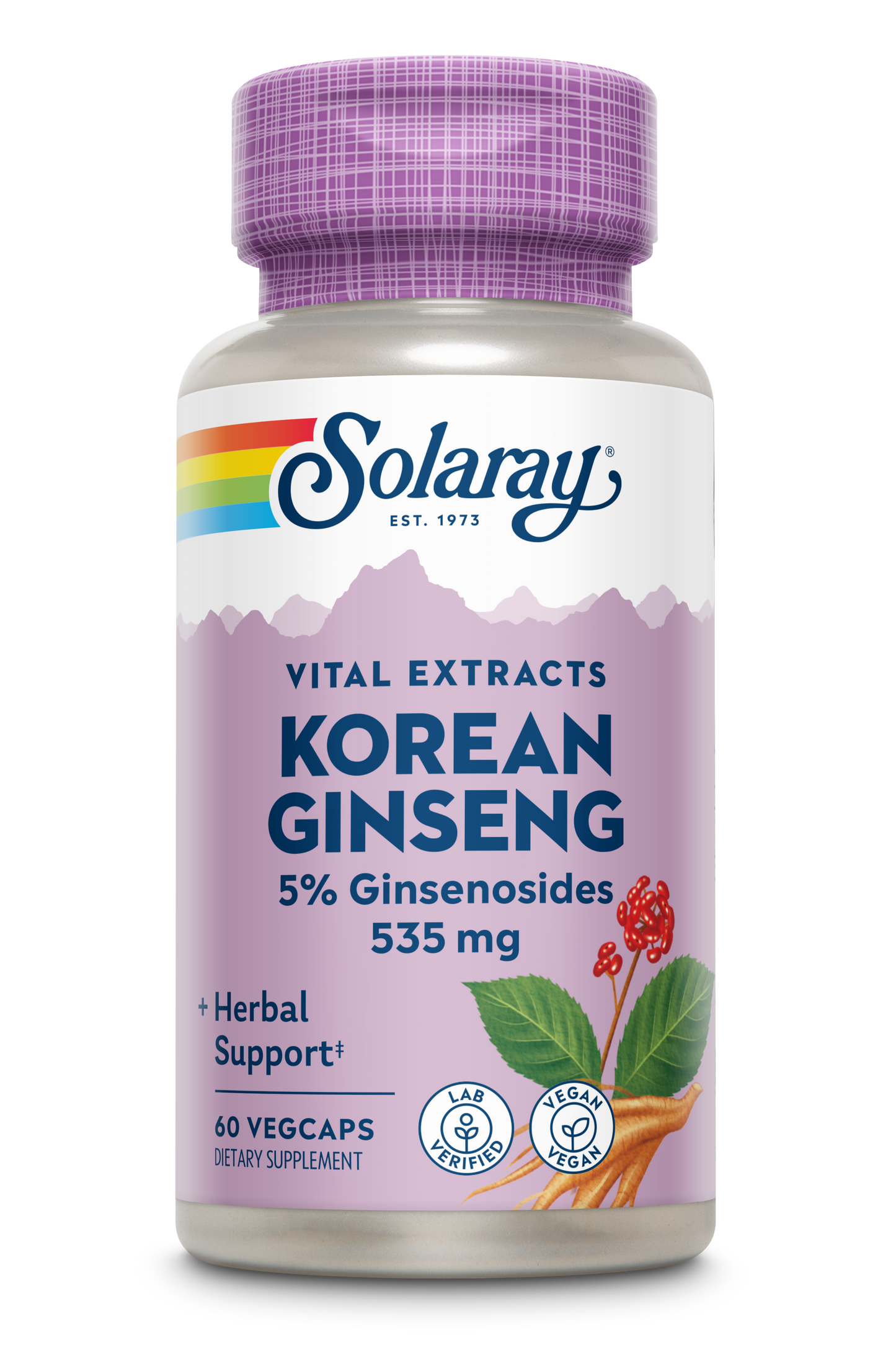 Korean Ginseng Root Extract 535mg