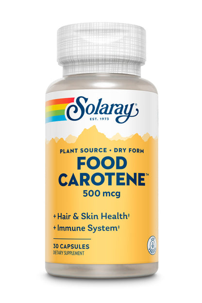Food Carotene, Vit A as Beta C