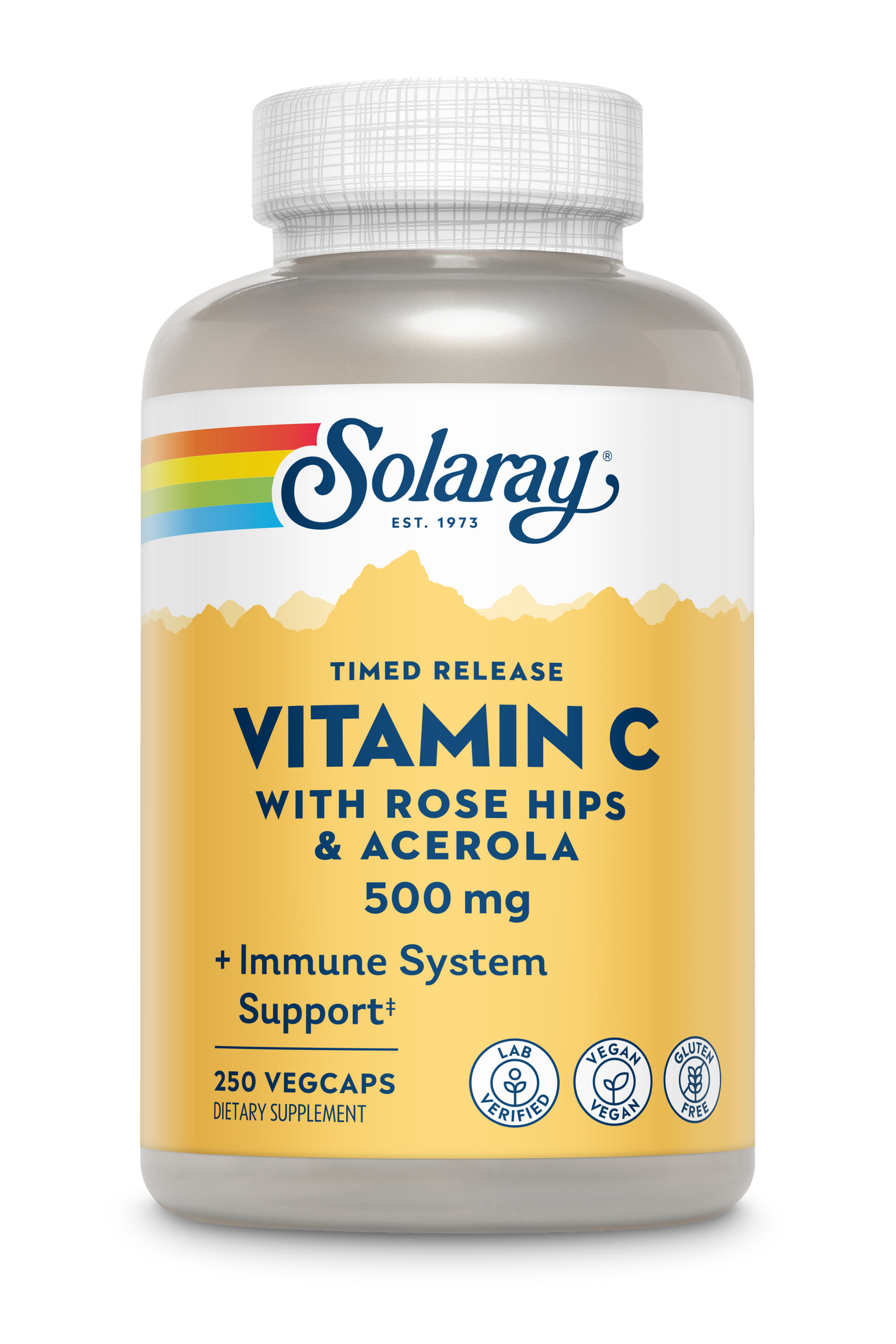 Vitamin C With Rose Hips & Acerola 500mg