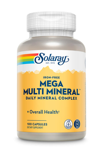 Mega Multi Mineral, Iron-Free