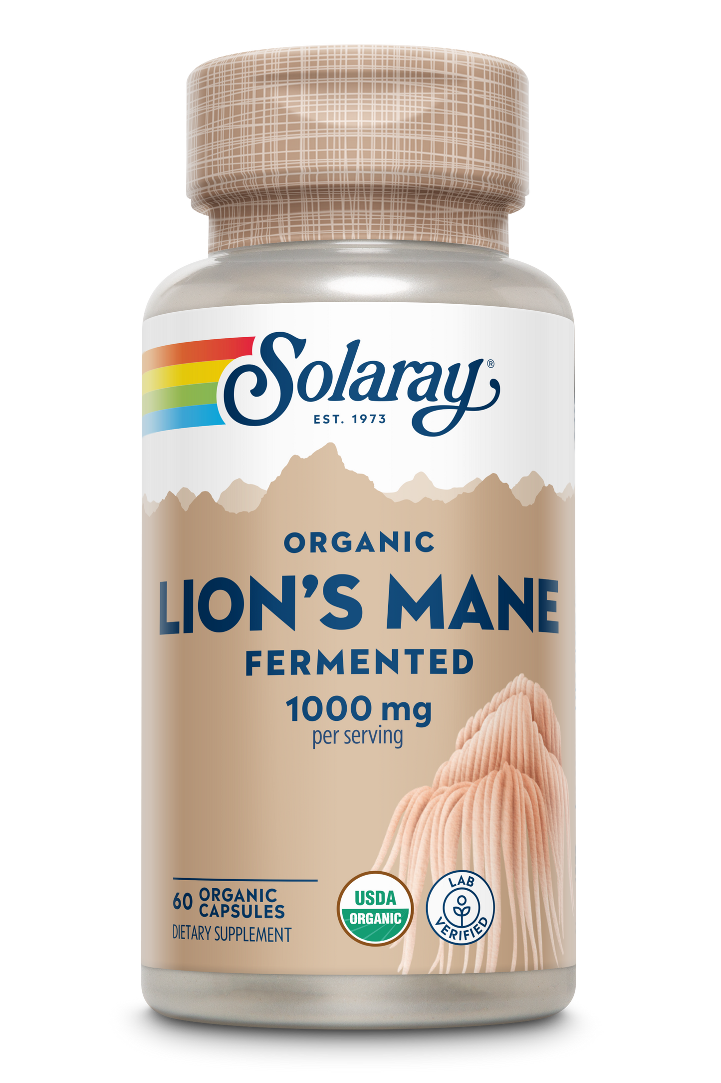 Fermented Lion's Mane Mushroom 1000mg