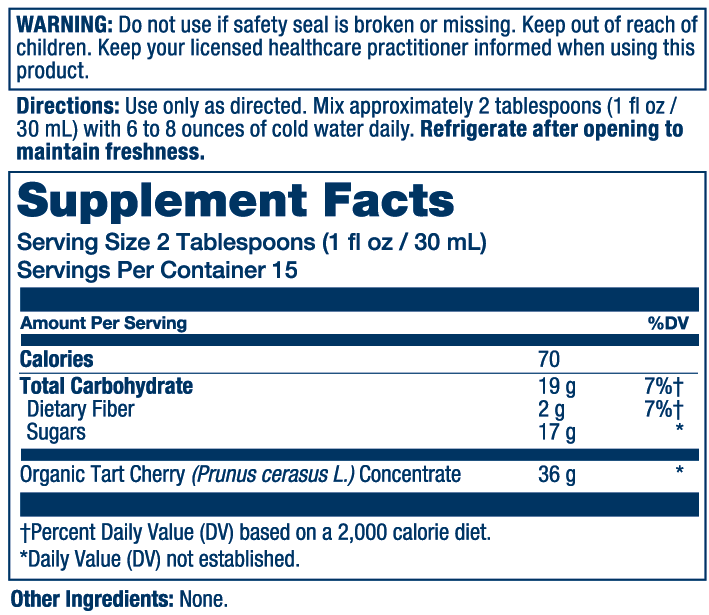 Tart Cherry, 16oz