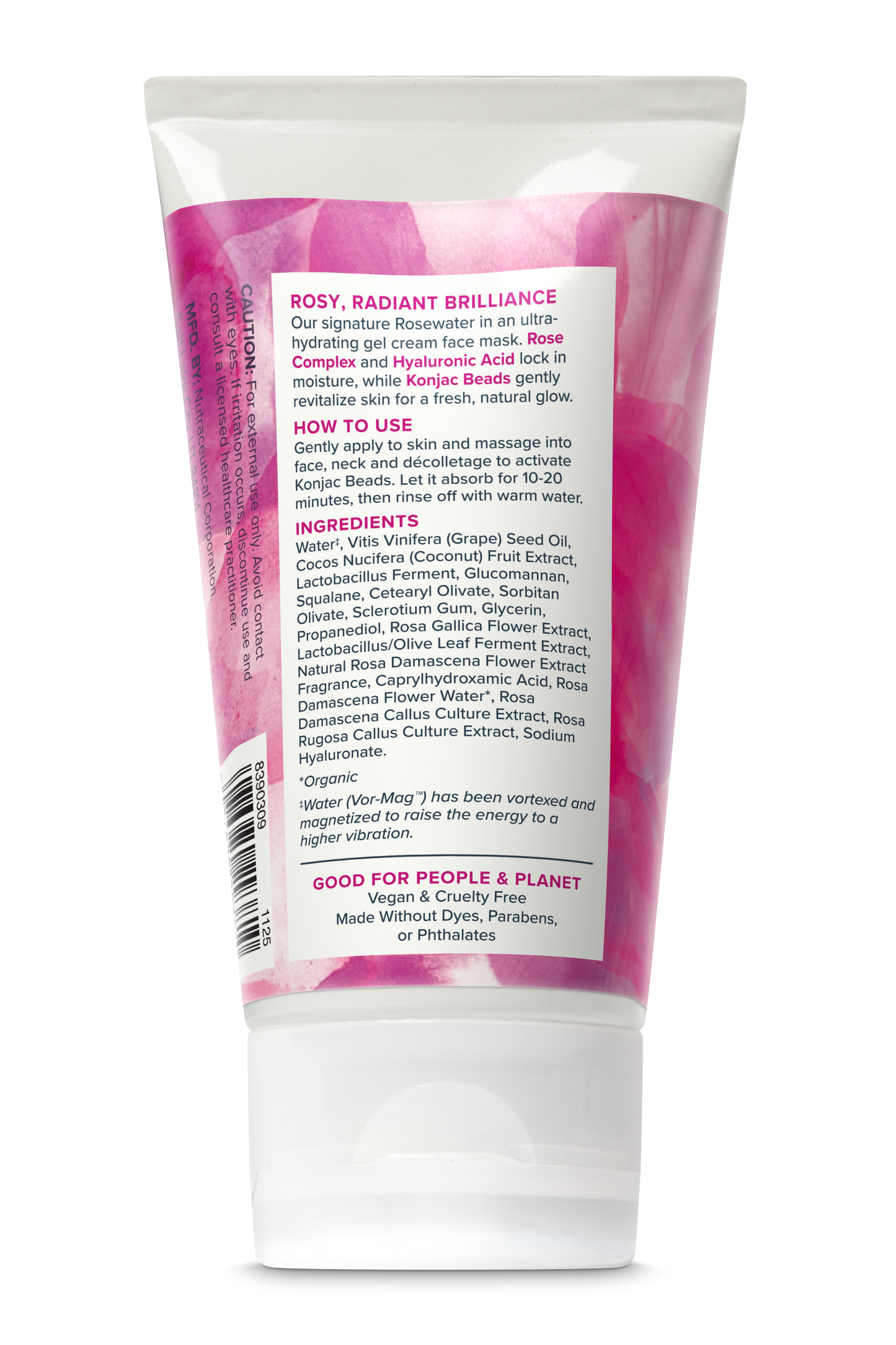 Rosewater Jelly Mask