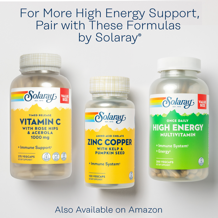 Solaray No Flush Niacin 500mg, Flush-Free Vitamin B3 Niacin, Energy and Circulatory System Support, Vegan, Lab Verified, 60-Day Money-Back Guarantee, 100 Servings, 100 VegCaps