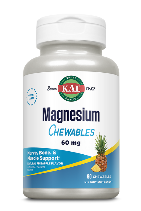 Magnesium Chewables Pineapple