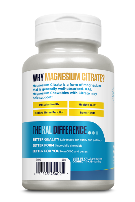 Magnesium Chewables Pineapple