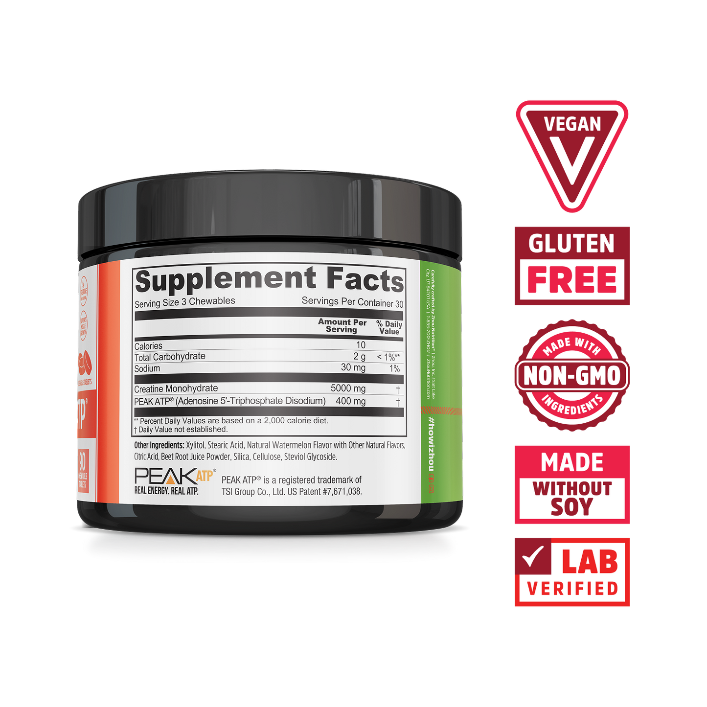 Creatine + PEAK ATP® Chewables